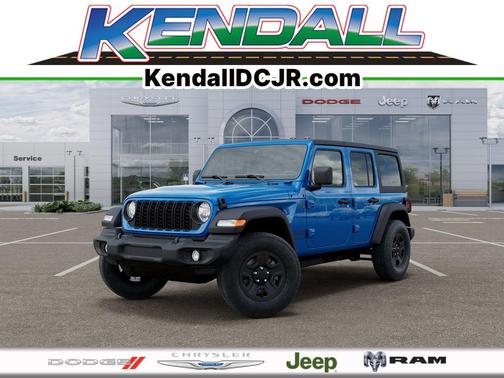 Hydro Blue Pearl 2026 Jeep Wrangler Sport