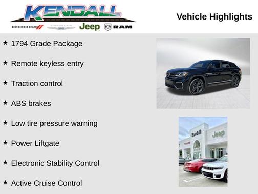 2020 Volkswagen Atlas Cross Sport 3.6L V6 SE w/Technology