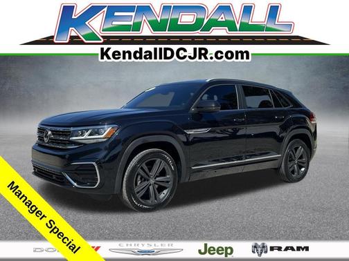 Deep Black Pearl Effect 2020 Volkswagen Atlas Cross Sport 3.6L V6 SE w/Technology