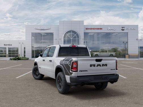 Bright White Clearcoat 2026 RAM 1500 Rebel