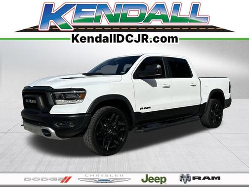 Bright White Clearcoat 2019 RAM 1500 Rebel