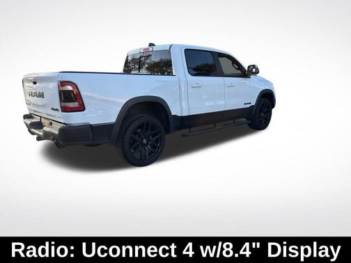 Bright White Clearcoat 2019 RAM 1500 Rebel