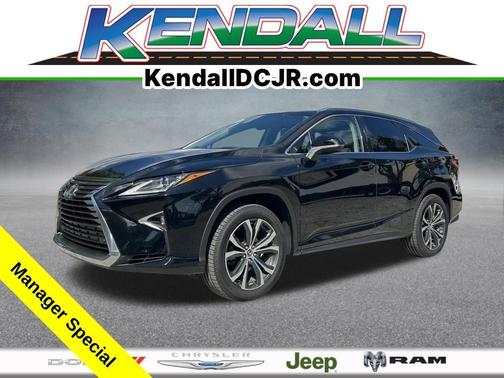 Obsidian Black 2019 Lexus RX 350L 350L