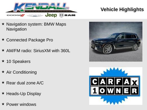 2024 BMW X7 xDrive40i