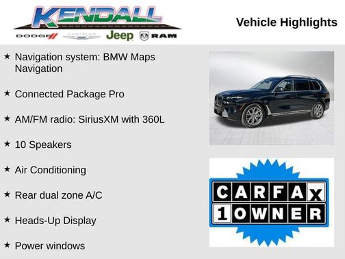 2024 BMW X7 xDrive40i
