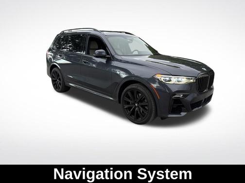 Gray Metallic 2021 BMW X7 M50i