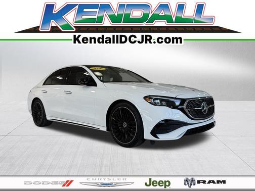 White 2026 Mercedes-Benz E-Class E 350