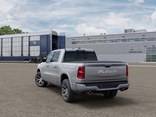 Billet Silver Metallic Clearcoat 2025 RAM 1500 Tungsten