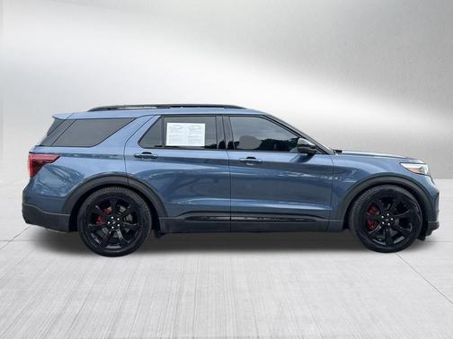 Blue Metallic 2020 Ford Explorer ST