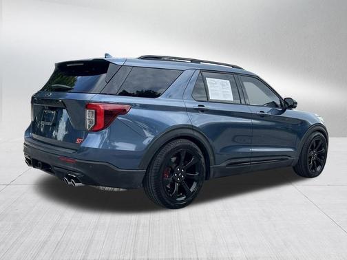 Blue Metallic 2020 Ford Explorer ST