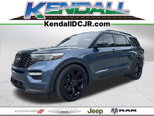 Blue Metallic 2020 Ford Explorer ST