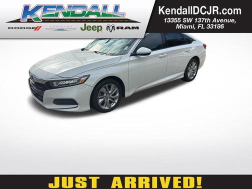 White 2020 Honda Accord LX