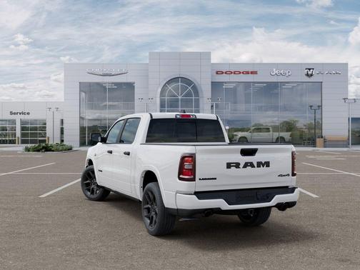 Bright White Clearcoat 2027 RAM 1500 Laramie