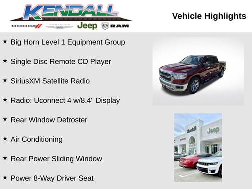 2019 RAM 1500 Big Horn