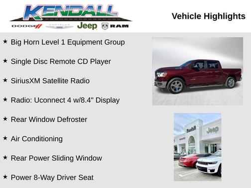 2019 RAM 1500 Big Horn