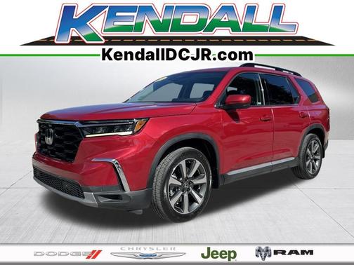 Red 2024 Honda Pilot Elite
