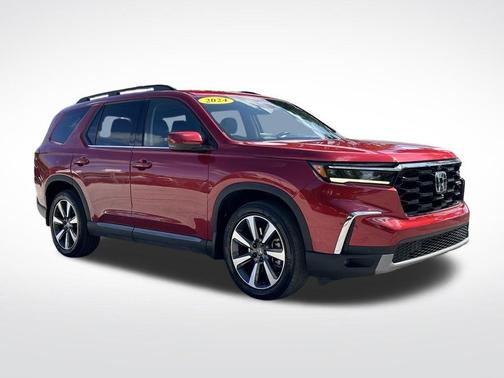 Red 2024 Honda Pilot Elite