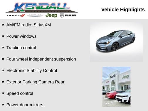 2024 Toyota Corolla SE