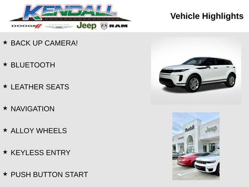 2024 Land Rover Range Rover Evoque Core S