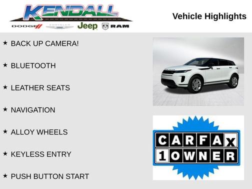2024 Land Rover Range Rover Evoque Core S