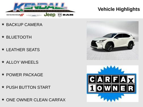 2016 Lexus NX 200t Base