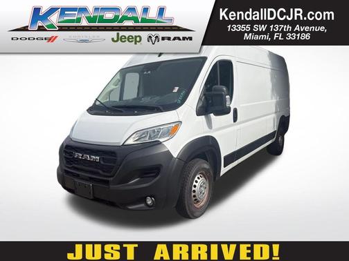 Bright White Clearcoat 2025 RAM ProMaster 2500 High Roof