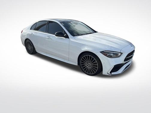 Polar White 2024 Mercedes-Benz C-Class C 300