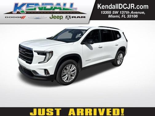 Summit White 2024 GMC Acadia Elevation