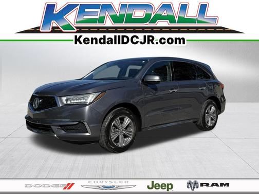 Gray 2019 Acura MDX 3.5L