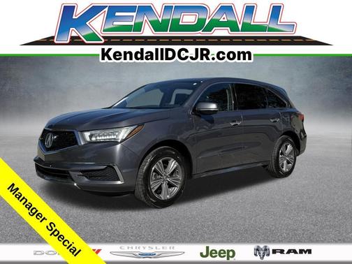 Gray 2019 Acura MDX 3.5L