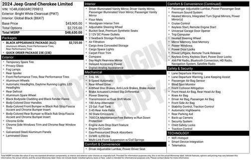 2024 Jeep Grand Cherokee Limited