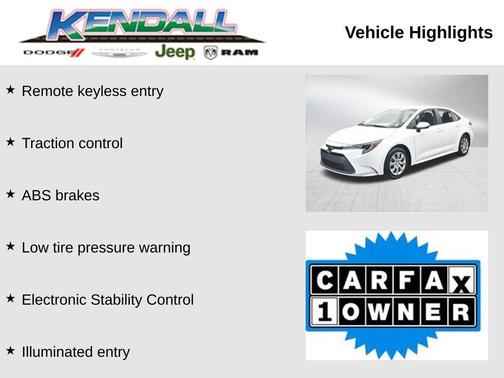 2024 Toyota Corolla LE