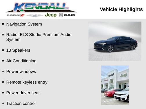 2018 Acura TLX V6 w/Technology Package
