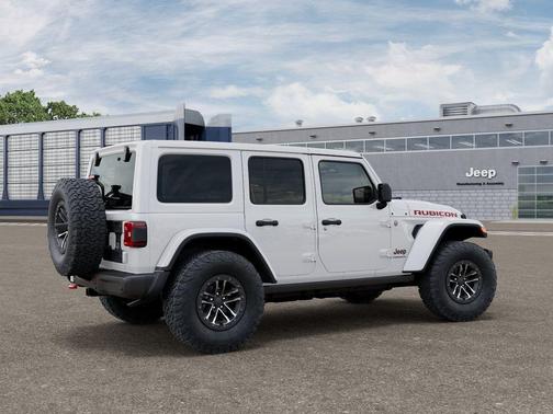 Bright White Clearcoat 2026 Jeep Wrangler Rubicon X