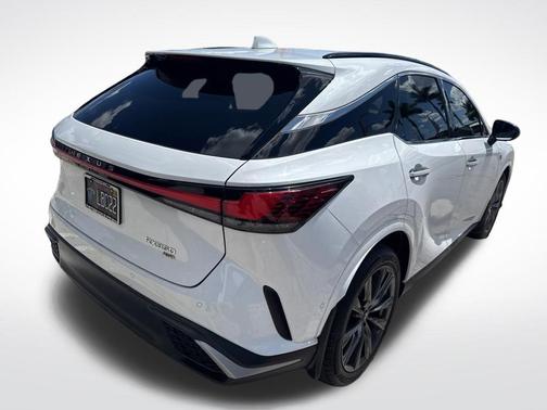 White 2023 Lexus RX 350 350 F Sport Handling