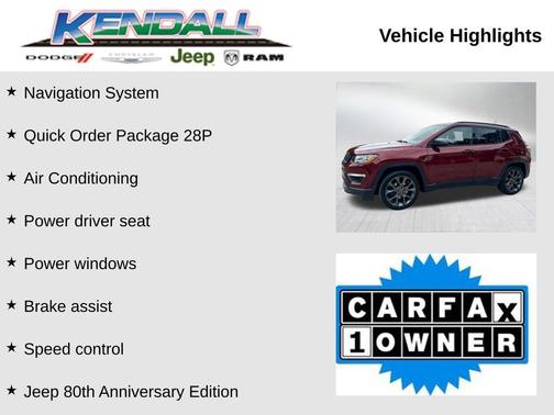 2021 Jeep Compass 80th Special Edition