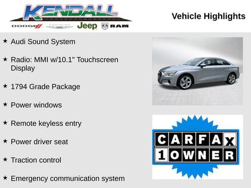2024 Audi A3 40 Premium