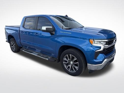 Glacier Blue Metallic 2022 Chevrolet Silverado 1500 LT