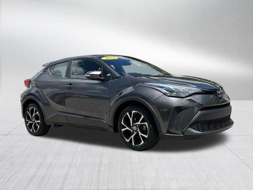 Gray 2021 Toyota C-HR XLE
