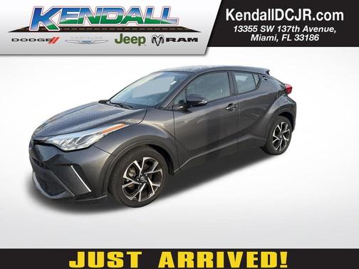 Gray 2021 Toyota C-HR XLE