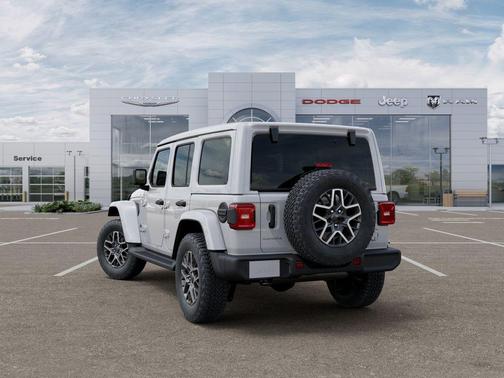 Bright White Clearcoat 2026 Jeep Wrangler Sahara