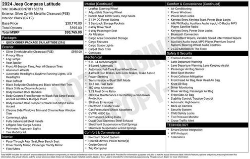 2024 Jeep Compass Latitude