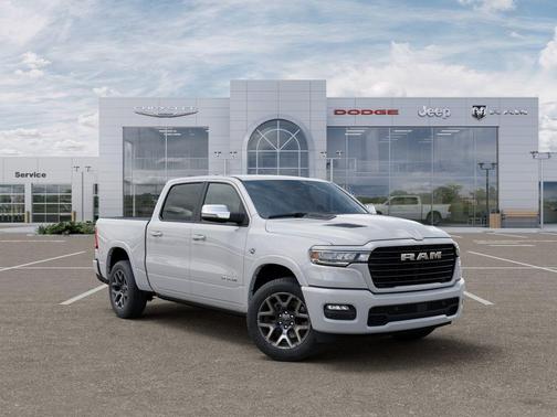 Bright White Clearcoat 2026 RAM 1500 Laramie
