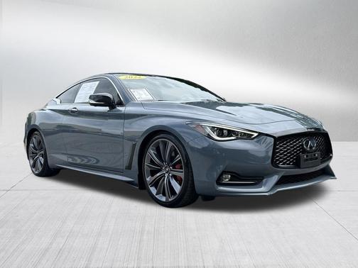 Slate Gray 2022 INFINITI Q60 Red Sport 400