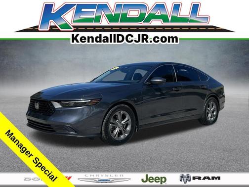 Gray 2024 Honda Accord EX