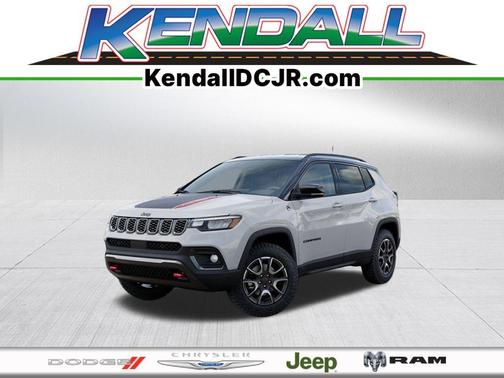 Bright White Clearcoat 2026 Jeep Compass Trailhawk