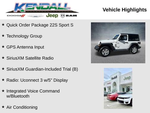 2022 Jeep Wrangler Sport