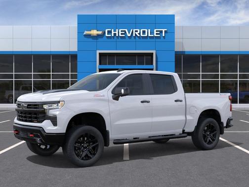 Summit White 2026 Chevrolet Silverado 1500 LT Trail Boss