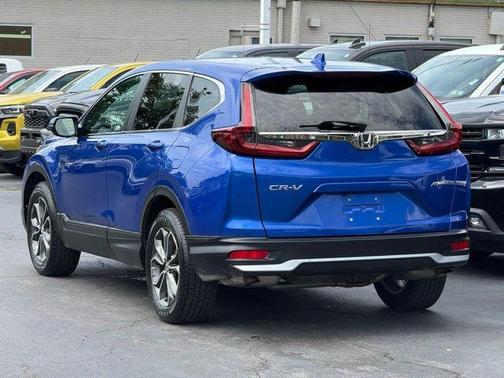 Aegean Blue Metallic 2022 Honda CR-V EX-L