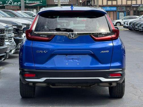 Aegean Blue Metallic 2022 Honda CR-V EX-L